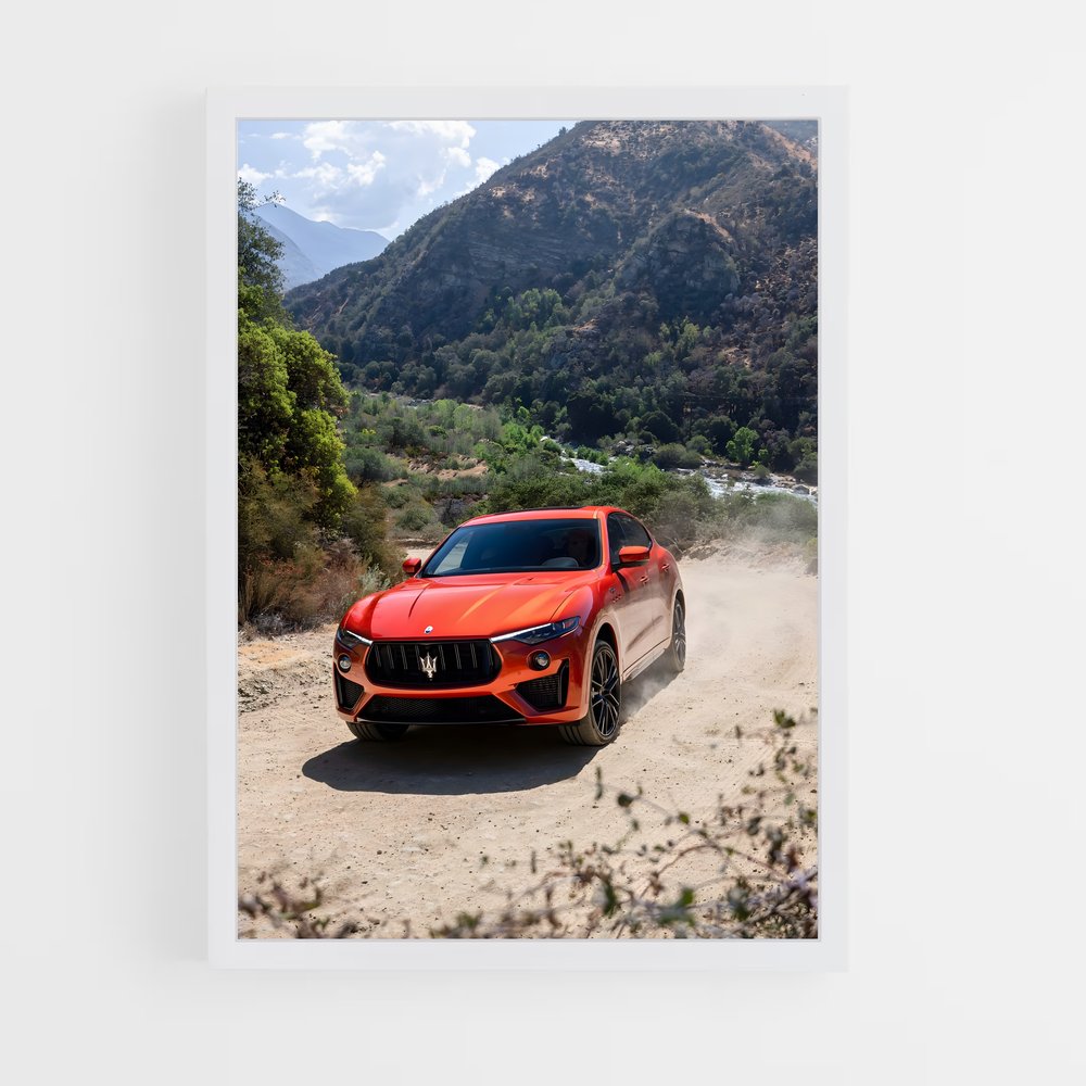 Poster Mas Sanction – affiche Maserati (vue 3)